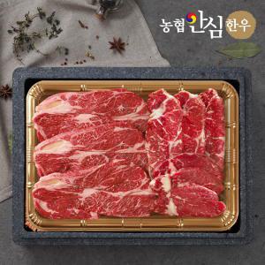 한우 1등급 으뜸구이세트 1kg(등심500g+채끝300g+안심200g)