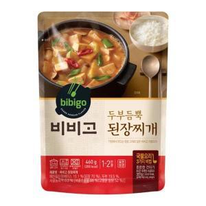 비비고 두부듬뿍된장찌개 460G 감칠맛 떡볶이 닭볶음탕 존맛탱 엄마손맛 육수 쉬운요리 마라탕