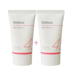 미샤 올 어라운드 세이프 블록 에센스 선 50ml SPF45 PA+++ X 2개