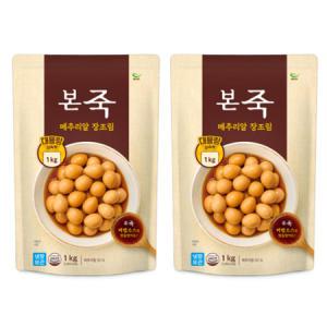 본죽 냉장 메추리알 장조림 1kg x 2팩