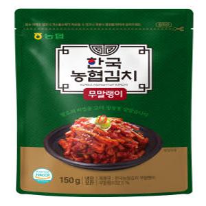 한국농협김치 무말랭이 150g 보쌈 무 김치 무우말랭이 무침 반찬거리 국산