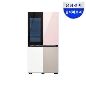 삼성전자 비스포크 4도어 RF60DB9342AP 키친핏 냉장고 596L 오토오픈도어 위스키볼