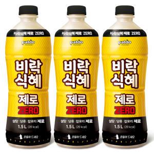 팔도 제로 비락식혜 1.5L 3개