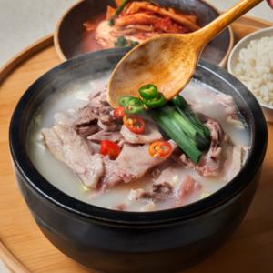 경자국밥 순대 돼지 국밥  880g x 4팩 (육수순대고기양념장 포함)