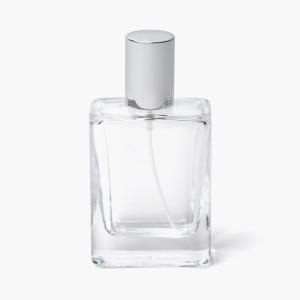 새로핸즈 클램프 타입 유리 향수공병 스퀘어R 유광실버 50ml