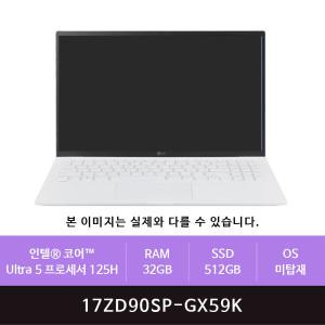 LG 그램 프로17 17ZD90SP-GX59K i5/32GB/512GB(zoaa)