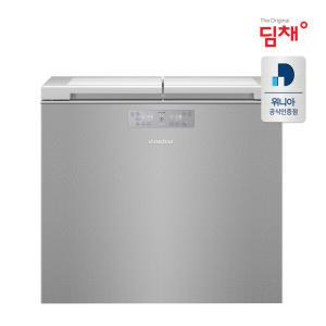 위니아 딤채 뚜껑형 김치냉장고 EDL20JFWRST / 200L / 24년형 루센트 실버