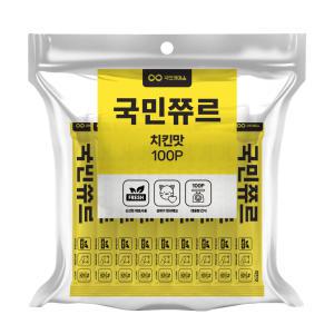 국민쮸르 치킨맛 연어맛 참치맛 15g x 100개 고양이간식 츄르 추르 쮸르