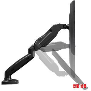 현대AV NB-F80 모니터 책상 거치대(반품 상품), 데스크마운트, 브라켓, 27인치/6.5kg 지원, 한글 설치안내서 제공, 반품 상품이지만 새것과 같은 상태.