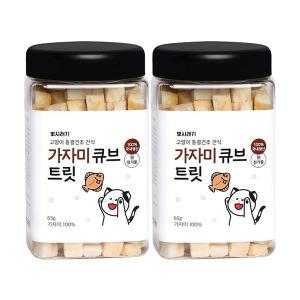 뽀시래기 고양이 동결건조 트릿, 가자미, 65g, 2개