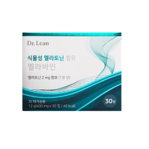 닥터린 식물성 멜라토닌 함유 멜라바인 400mg x 30정