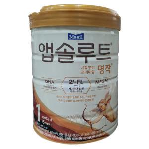 매일유업 ABSOLUTE 시작부터 프리미엄 명작 2FL 1단계 800g -ar