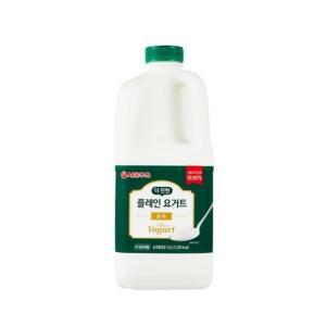 서울우유 더진한 플레인 요거트 순수 1.8L x 4개