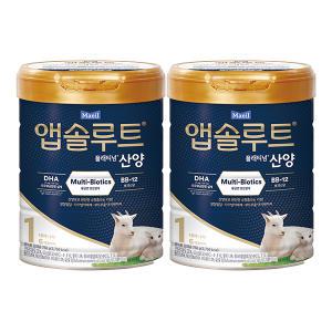 앱솔루트 산양 분유 1단계 750g, 2개