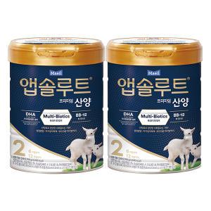 앱솔루트 산양 분유 2단계 750g, 2개