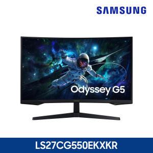 삼성전자 오디세이 G5 27인치 QHD 게이밍모니터 S27CG550 커브드 HDR10 165Hz FreeSync