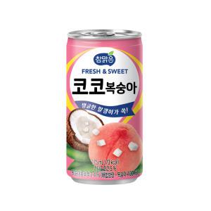 참맑은 코코복숭아 175ml x 30캔-3박스(90캔)