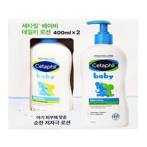 세타필 베이비 로션 400ml x 2개