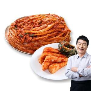 김하진의 별미 김치 세트 (포기김치 6kg+ 총각김치2kg)