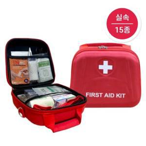 응급처치키트 FIRSTAIDKIT 응급키트 미니 구급함 약국 구급상자 15종