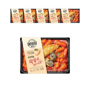 아워홈 온더고 떡볶이 with 만두&김말이, 365g, 6개