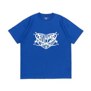 HEART ORBIT T-SHIRTS (OCEAN BLUE)