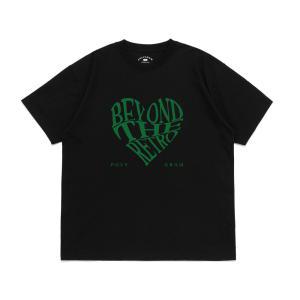 RETRO HEART T-SHIRTS (BLACK)