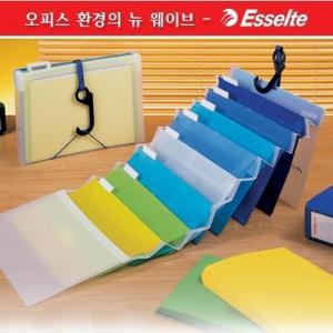 Esselte 벽에 걸어 착.착.착..6포켓 도큐멘트화일-에쎌트 wall-hanging Slide File HF183