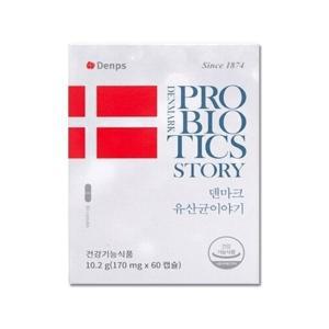 덴마크 유산균이야기 170mg x 60캡슐 6박스 12개월분