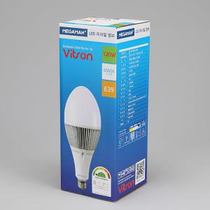 메가맨 87385 LED 미사일 벌브 120W 주광색