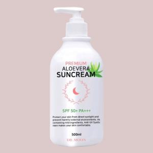 닥터문 대용량 알로에베라 500ml 선크림 SPF50+