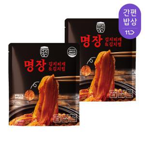 명장 김치찌개 김치찜, 250g, 2개입