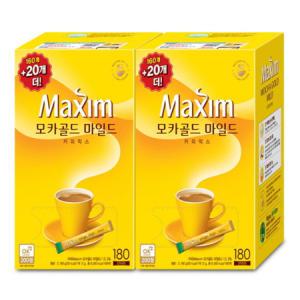 맥심 모카골드 커피믹스 180T X 2