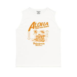 ALOHA PIGMENT DYED SLEEVELESS (IVORY)