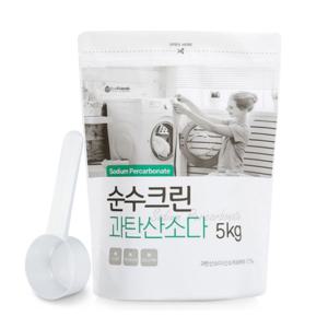 순수크린 과탄산소다 5kg 파우치+스푼1개