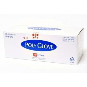 [기타]폴리글러브 (Sterile Poly Glove)100조 2매포장 X 2개