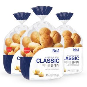 삼립 버터롤 클래식 546g(21개입) x3개 / 모닝빵