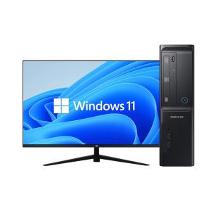 삼성 사무용 컴퓨터 데스크탑 i5-2400 8GB 256GB GT520 윈11 본체 모니터세트