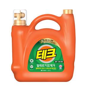 테크 진드기제거 일드겸용 대용량 액체세제, 5.5L, 1개