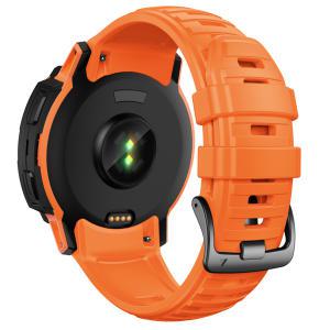 벨트 교체 가민 Instinct 2X Solar - Tactical Edition 스포츠 실리콘 시계줄 밴드 갭 없음 26mm 스트랩