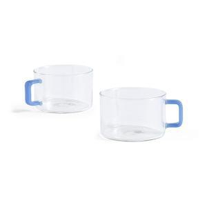 [엑스투](대구신세계)헤이 HAY Brew Cup (Set of 2) 브루 컵 세트 제이드 라이트 블루