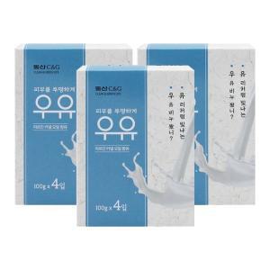 동산C G 우유비누 100G 4입 x 3개