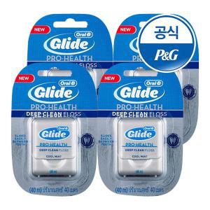 [오랄비][P&G] 오랄비 치실 글라이드 딥 클린 40m 4개