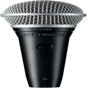 SHURE 슈어 PGA48-LC PGA48 유선마이크 다이나믹마이크 단일지향성