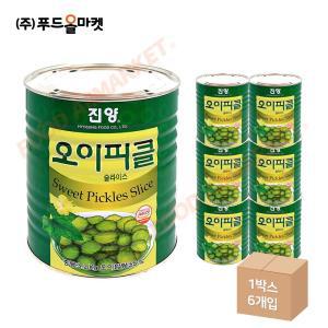 진양 오이피클 3.2kg 한박스 (3.2kg x 6ea)