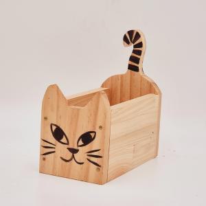 냥이 리모콘 꽂이 리모컨 보관 목공체험 DIY KIT 에셀나무