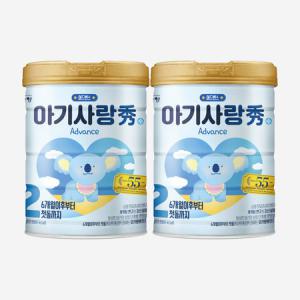 남양유업 아기사랑수 2단계 750g 2개