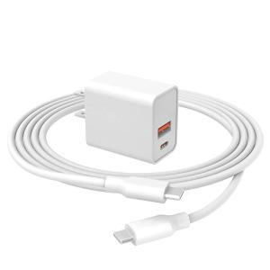 에어팟 프로 2세대 2023 Gen A2968용 20W USB-C 고속 충전기 충전 포트 2개 1.8m6.6피트 C-C AC 전원 어댑