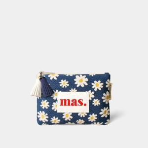 [마스마룰즈]Basic pouch _ 니트데이지 Navy