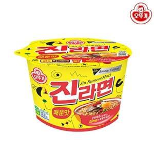 [오뚜기] 오뚜기 진라면 매운맛 큰컵 110g 12개